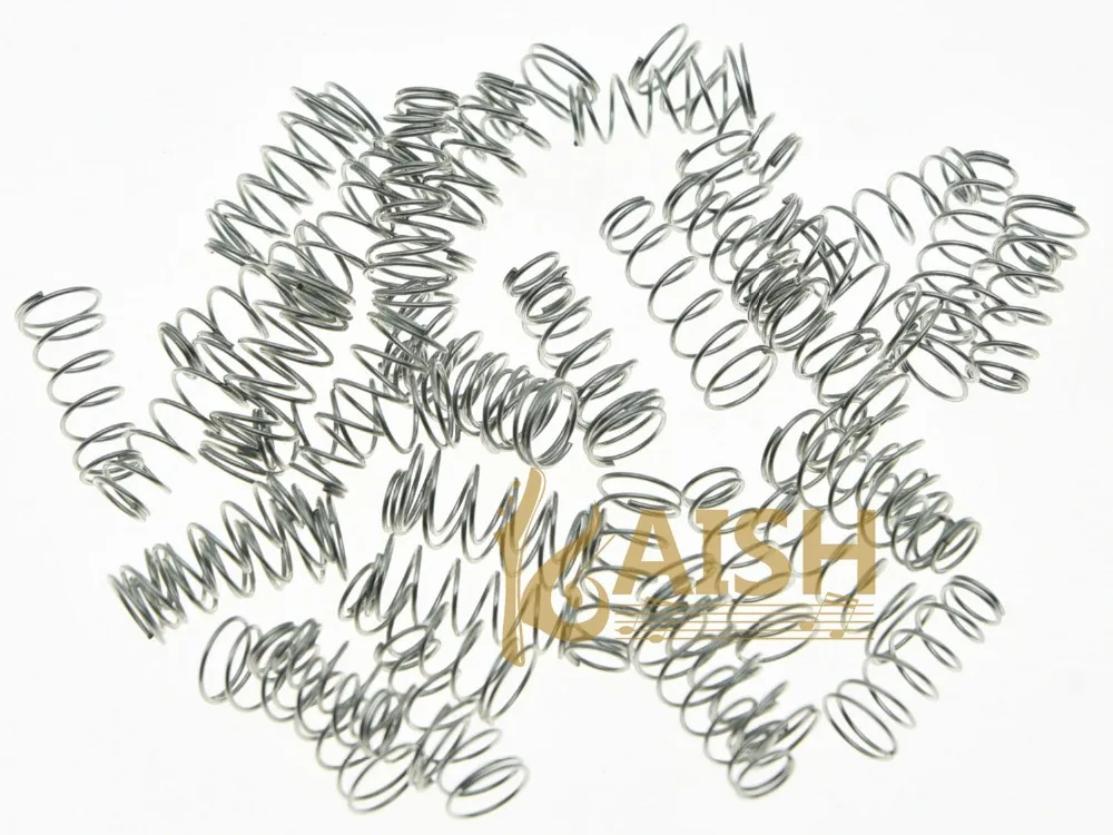 50X Chrome Ponticello Della Chitarra Pickup Single Coil Spring Sella Molle Per St