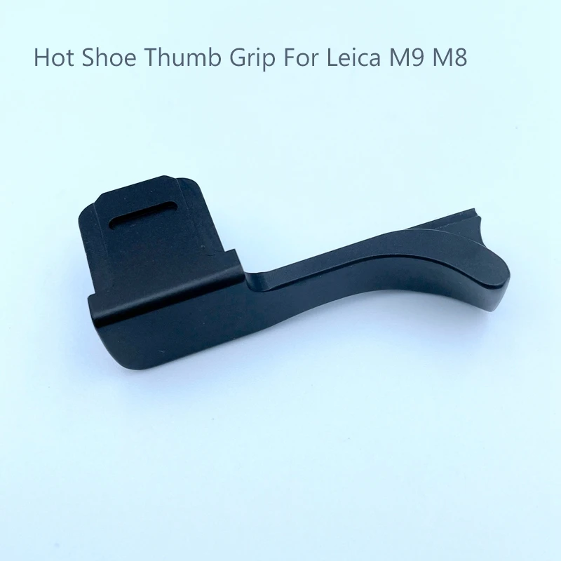 Full-Metal Hot Shoe Thumb Rest Hand Grip Per Leica M9 M8 Adattatore Per Staffa Hotshoe Per Fotocamera Hot Shoe Cover Thumb Rest Grip