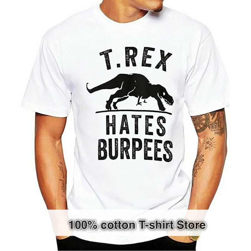 T Rex Odia Burpees T Shirt Swole Exercise Fitness Running Run Fitspo Jerk Wod Squat Obama