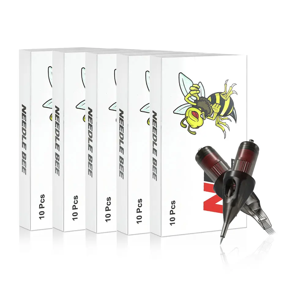 T-Rex Nb 0.35Mm Rl M1 Tattoo Cartridge Needle Round Liner Shader Supply Forniture Per Tatuaggi Permanenti Per Il Trucco