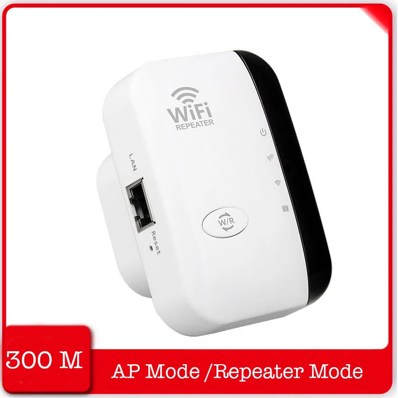 Amplificatore Extender Wi-Fi Adattatore Ripetitore 300Mbps Amplificatore Wifi Segnale Wi-Fi 802.11N/G/B Punto Di Accesso Ripetitore Wi-Fi Wireless