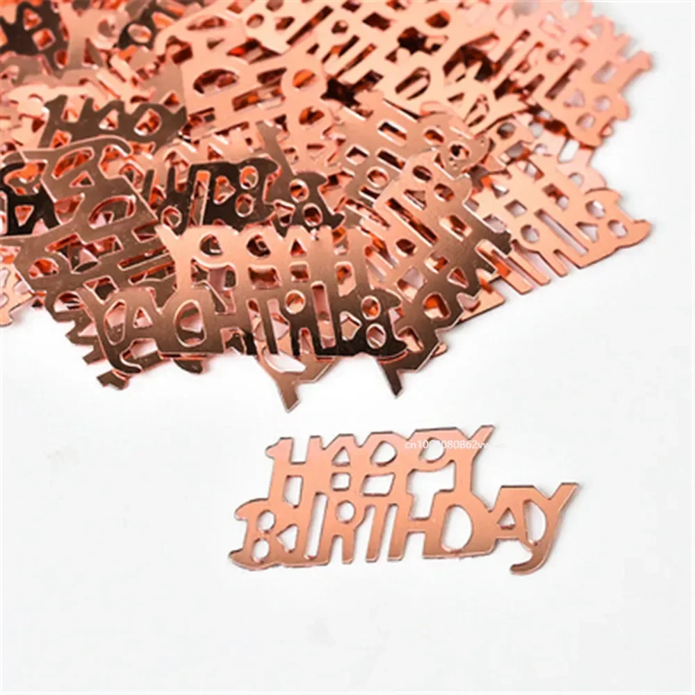 15 G/Borsa Coriandoli In Oro Rosa Buon Compleanno 21 30 40 50 60 Decorazione Per Feste Lancio Decorazioni Di Buon Compleanno Per Coriandoli Da Tiro Pe