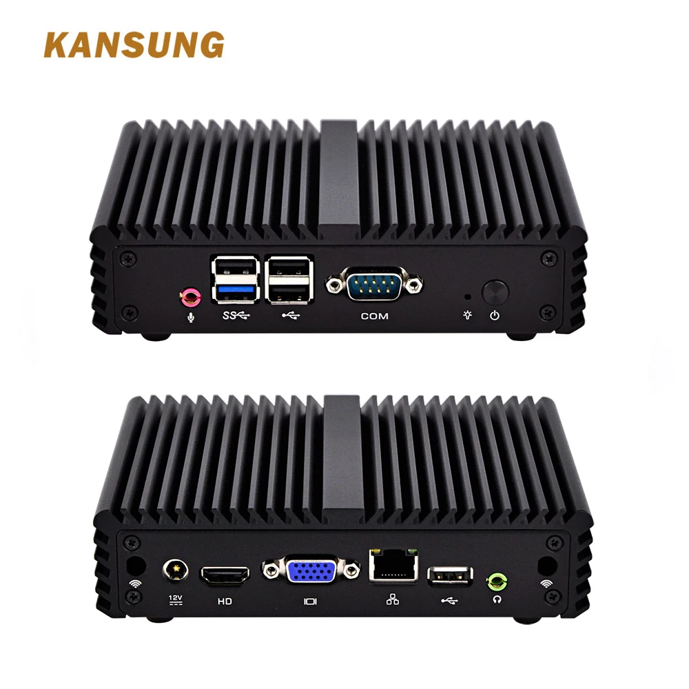 Thin Client Mini Pc A Basso Costo Fanless Computer Desktop Nuovo Di Zecca Processore Quad Core Intel Celeron J1900 Con Porta Vga E Hd