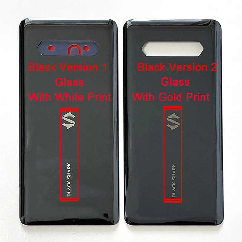 6.67 "Grado Aaa Per Xiaomi Black Shark 4 Pro Custodia Per Coperchio Batteria Per Blackshark 4 Black Shark4 Prs-H0/A0 Custodia Posteriore + Adesivo