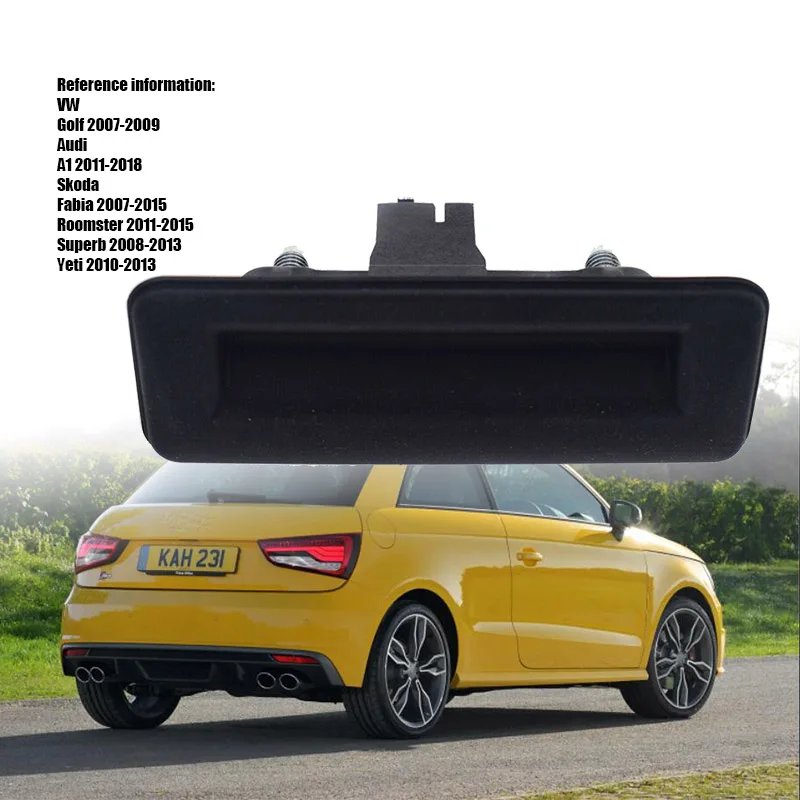 • Per Audi A1 Skoda Fabia Yeti Superb Roomster Vw Golf Tailgate Boot Maniglia Interruttore 5J0 827 566E 5J0 827 566 E