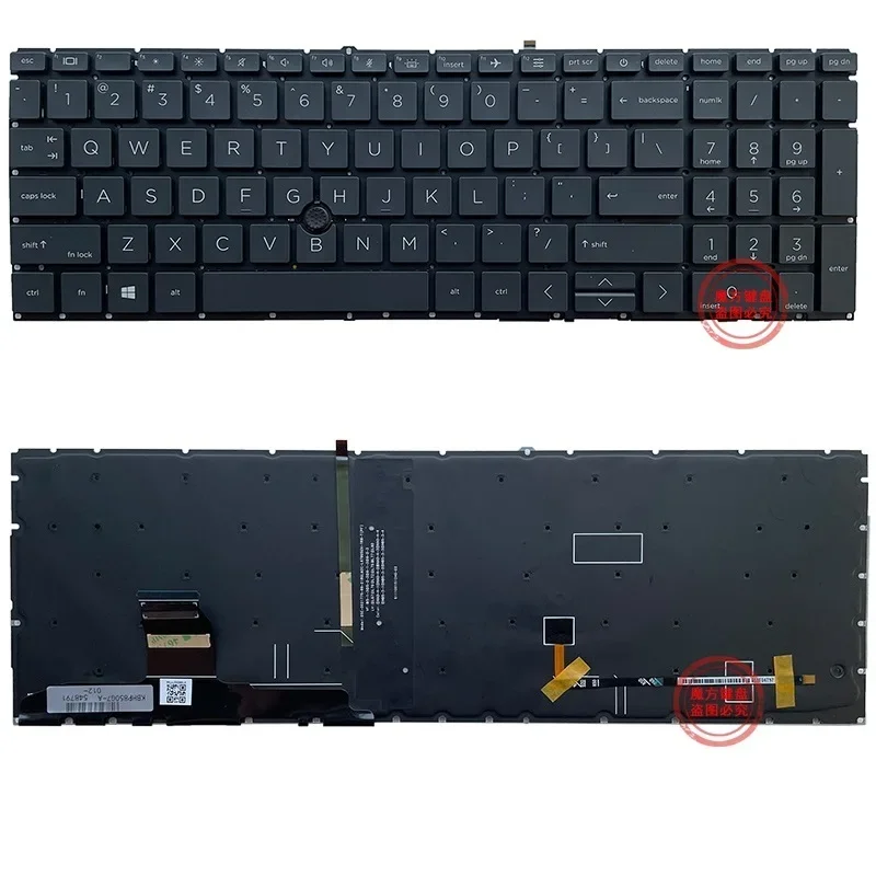 Nuovo Laptop Retroilluminazione Della Tastiera Americana Per Hp Elitebook 850 G7 850 G8 855 G7 Retroilluminato
