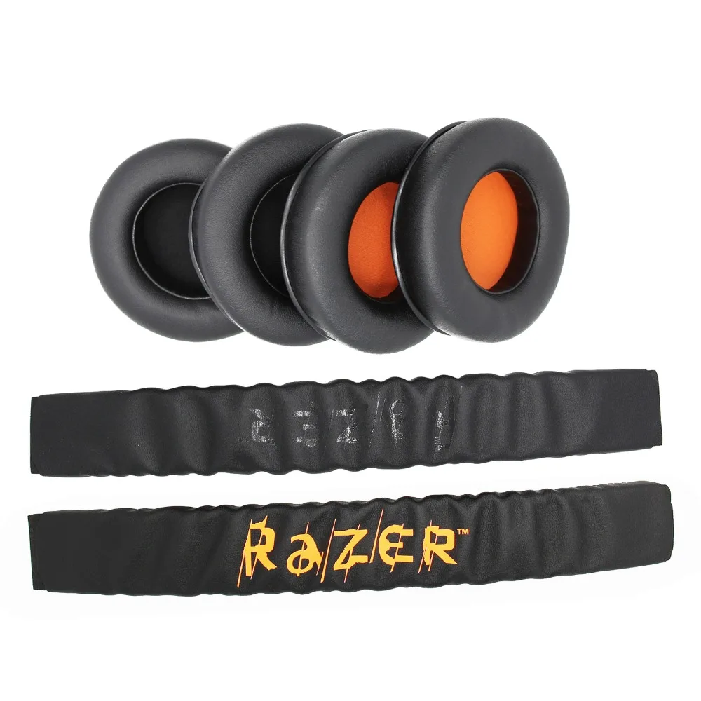 Marchio Di Ricambio Nuovo Fascia Cuscino Pad & Ear Pads Cuscini Caso Della Copertura Per Razer Kraken 7.1 Pro Gaming Cuffie Auricolari