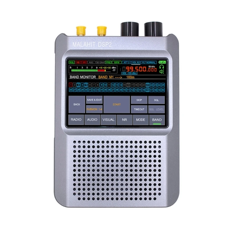 Dsp2 Seconda Generazione Malahit-Dsp2 Sdr Ricevitore Malachite Radio 404 Mhz-2 Ghz Trasporto Goccia