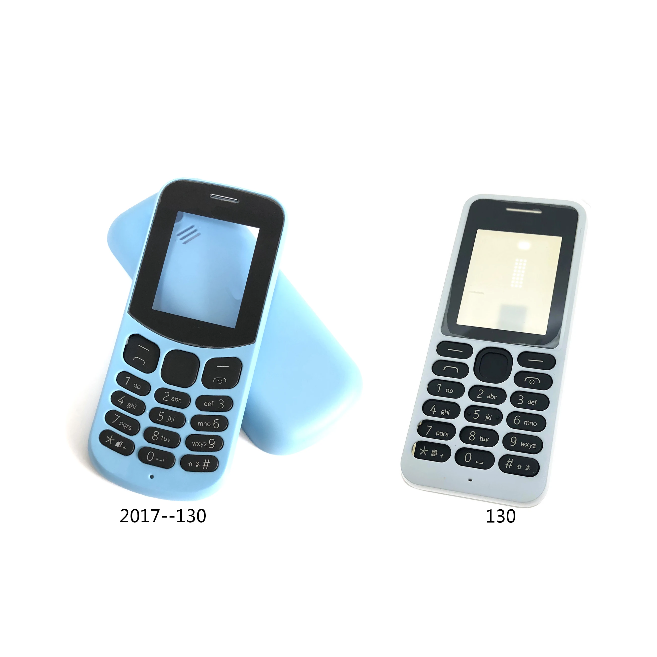 2017 Per Nokia 130 Ta-1017 Custodia Per Cellulare 130 Ds Rm-1035 Rm1122 Custodia Per Batteria Tastiera Per Porta Posteriore Completa Di Rivestimento C