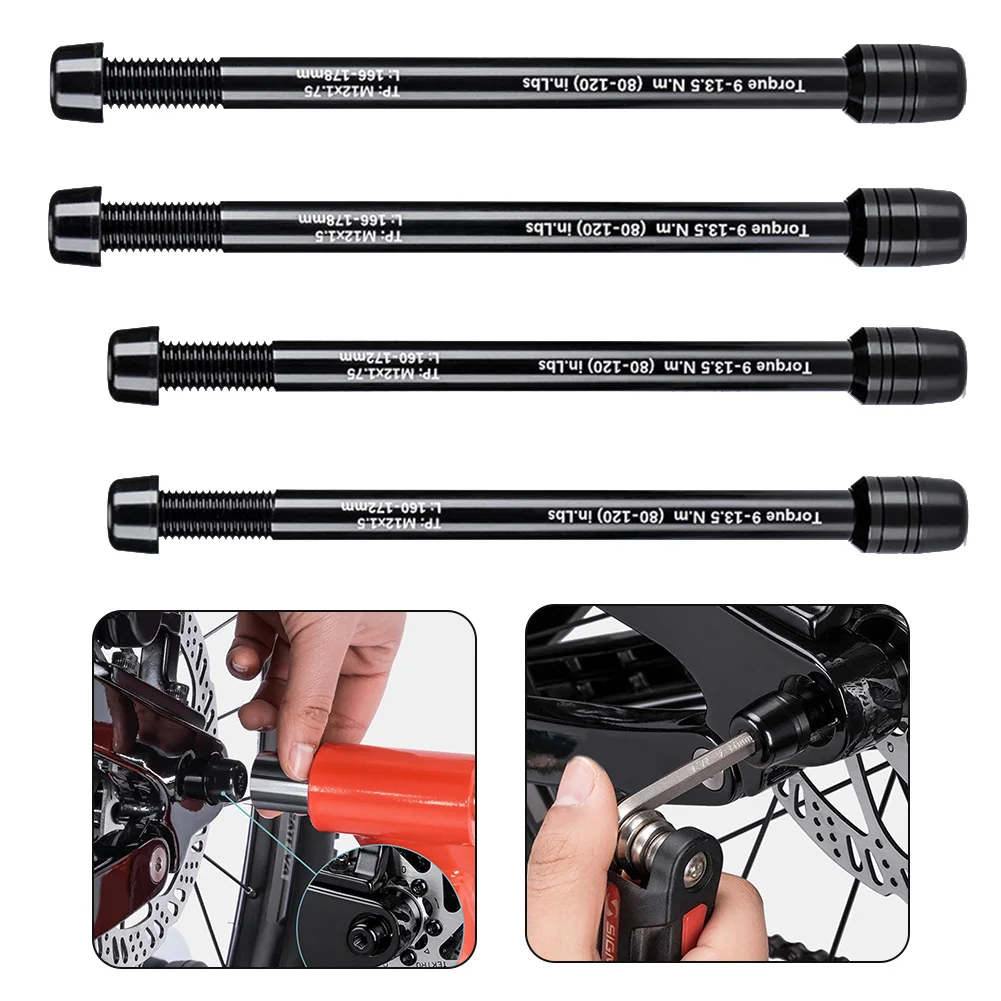 Bicicletta Trainer Thru Axle Spiedino Mtb Bike Trainer Shaft Spiedino Trainer Adapter Muslimp1.5/P1.75 Trainer A Sgancio Rapido