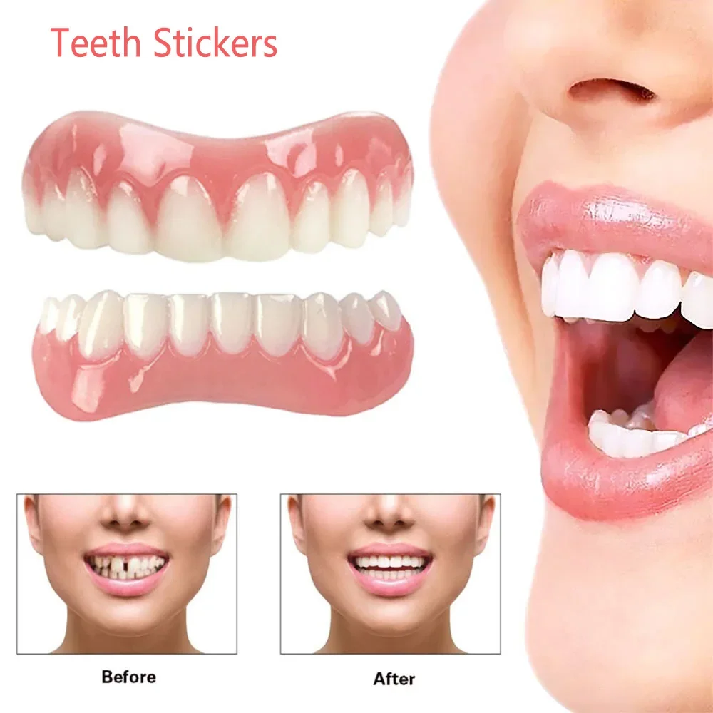 Nuovo Sdottor Instant Smile Impiallacciatura Uomo E Donna Sbiancante Silicone Denti Artificiali Bretelle Bastoncini Sbiancanti Denti Comodi