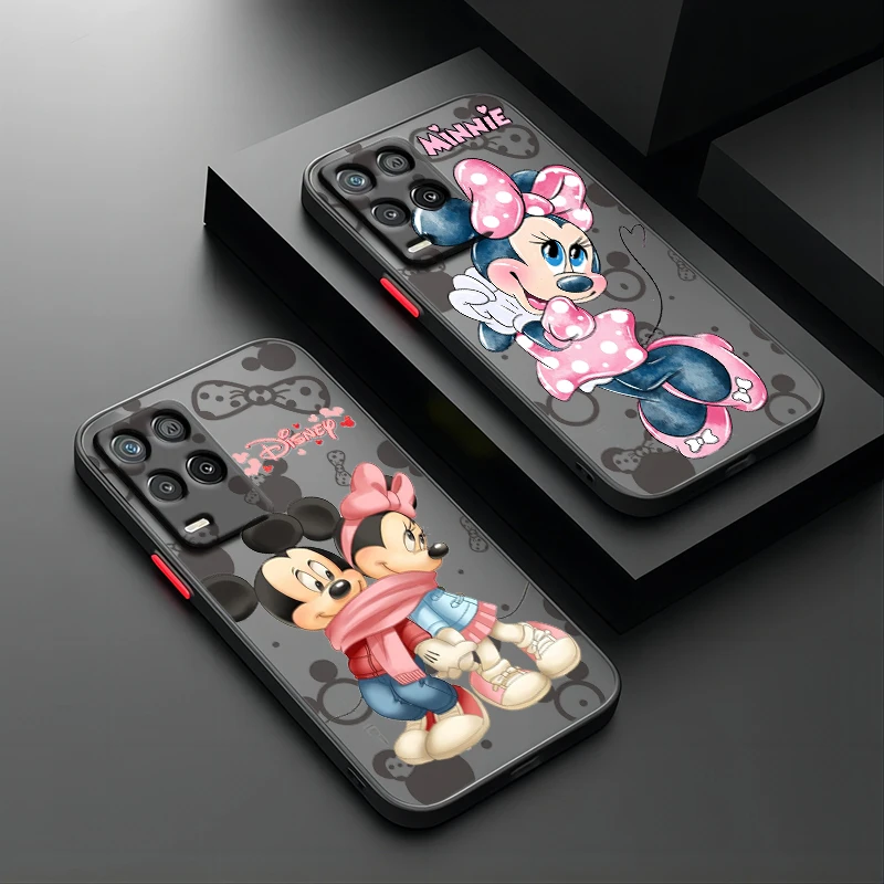 Daisy Minnie Best Friends For Oppo Find X5 X3 Neo F21S F21 K10 Pro Lite Tpu Custodia Per Telefono Traslucida Smerigliata Antiurto