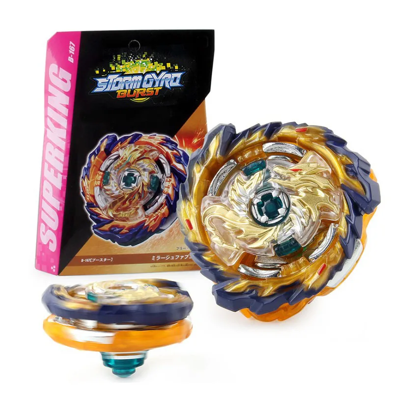 B-X Toupie Burst Beyblade Trottola Superking Booster B-167 Mirage Fafnir. Nt 2S B167 Gt Giocattoli Metal God Fafnir Toy
