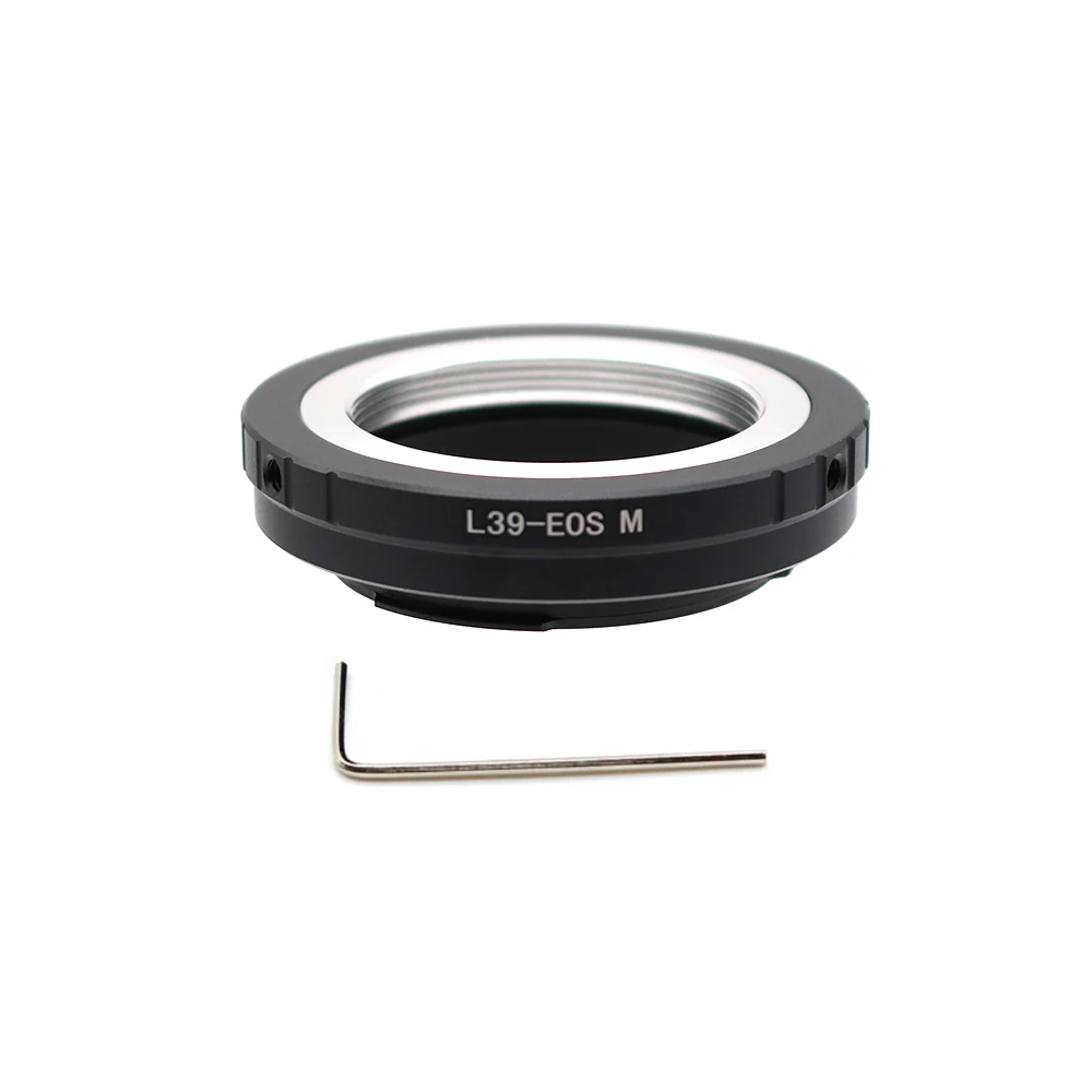 L39 - Ef-M Anello Adattatore Di Montaggio L39 - Eos M Per Obiettivo Leica L39 (M39X1/32 ") Ltm Per Fotocamera Canon Eos Ef-M M5 M6 M200 Ecc.