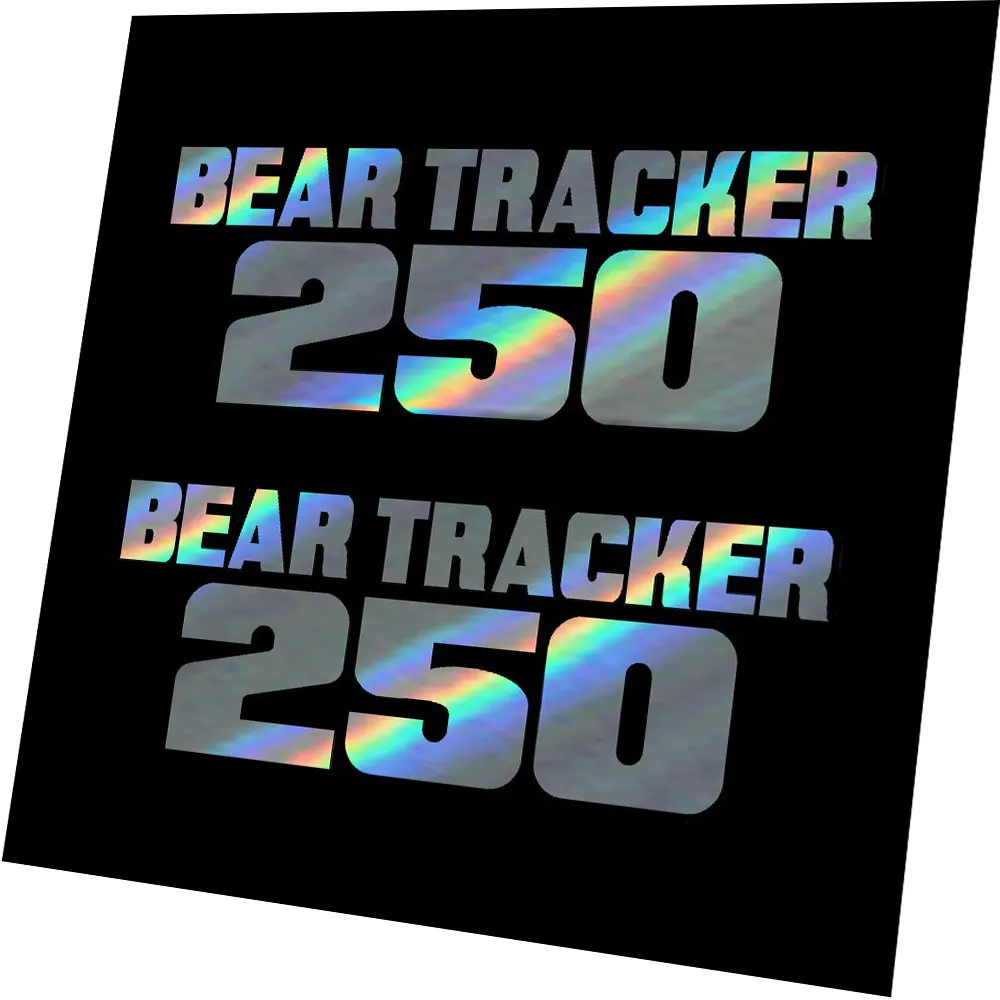 Per Bear Tracker 4X4 Red Gas Tank Graphics Decal Sticker Atv Quad 250 300 Plastica