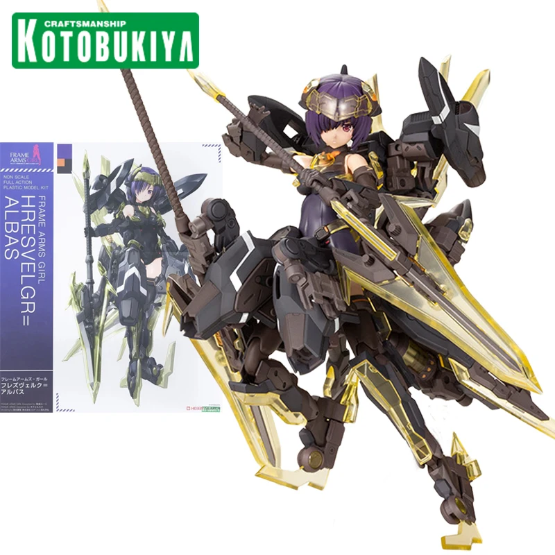 Originale Genuino Kotobukiya Vestito Ragazza Cornice Braccia Ragazza Fag Hresvelgr Albas Collezione Di Montaggio Modello Action Figures Bambole Regali