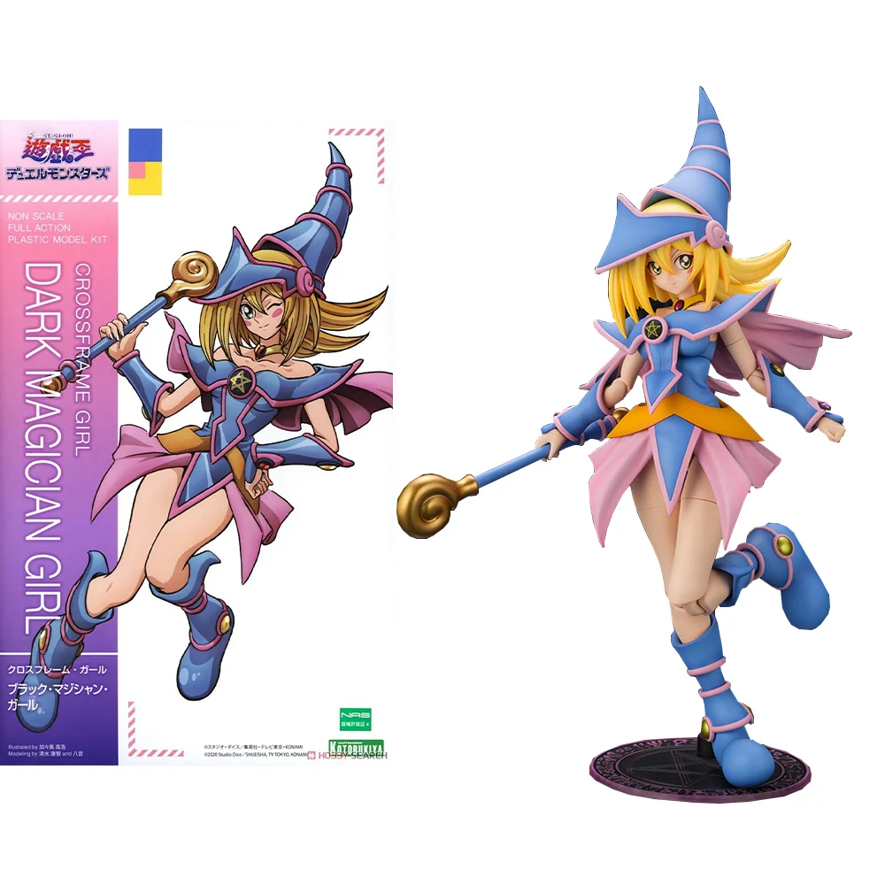 In Magazzino Originale Kotobukiya Frame Arms Girl Cross Frame Girl Dark Magician Girl Assembly Model Ver. Giocattolo Della Collezione Di Azioni Anime