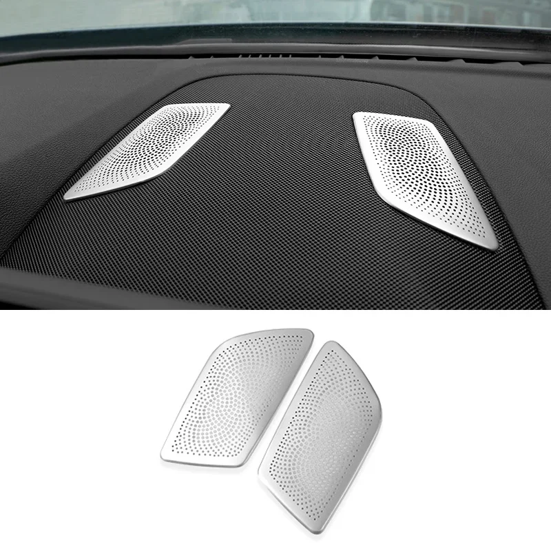 Per Bmw Serie 5 G30 17-20 2 * Quadro Strumenti Centrale Copertura Altoparlante Stereo Trim Accessori Interni Auto