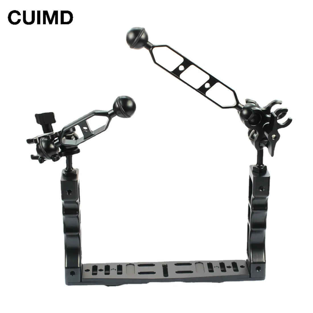 Sport Azione Videocamere Gabbia Subacquea Supporto Per Supporto Cardanico Palmare Subacqueo Supporto Per Impugnatura Kit Staffa Accessori Fotografici
