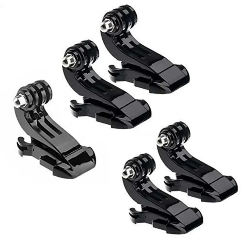 J Gancio Fibbia Per Gopro Hero 12 11 10 9 8 6 7 Torso Belt Helmet Mount Base Yi 4 K Sjcam Sj4000 Wifi Action Camera Accessori