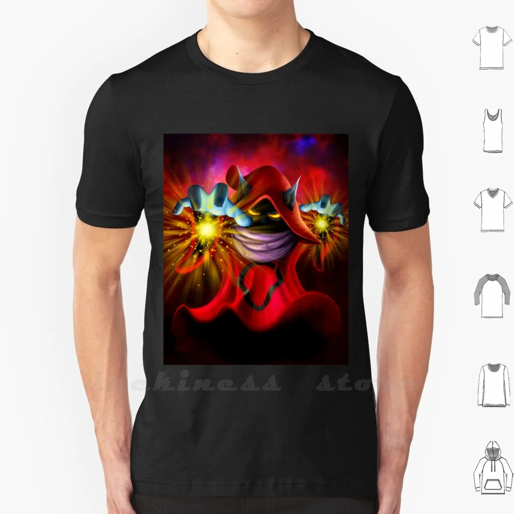 Orko Power T Shirt Custom Design Print Orko Mage Magic Black Mage He Man Thundercats Cat Cats Thunder Heman Comic Manga Anime