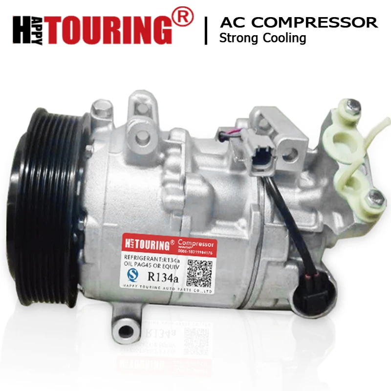 Compressore Ac 6 Sel14C Per Renault Megane Iii Cc Hatchback Grandtour 2.0L 8200719928 8200956574 8200956574 447150-0012 4471500013