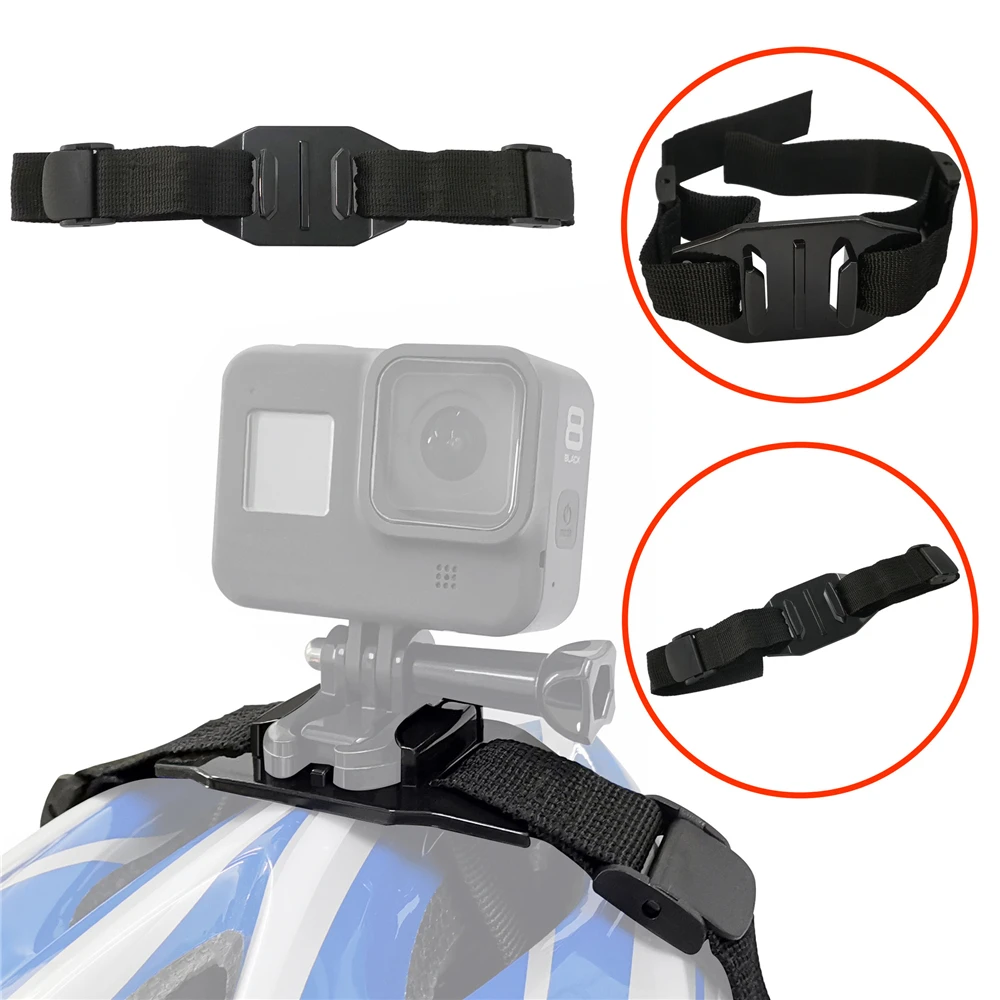 Tipo Di Pulsante Gopro Hero 8/7/6/5/4 Per Gopro Hero Camcorder Accessori Cintura Per La Testa Cinghia Per Casco Adattatore Per Supporto Per Casco Da B