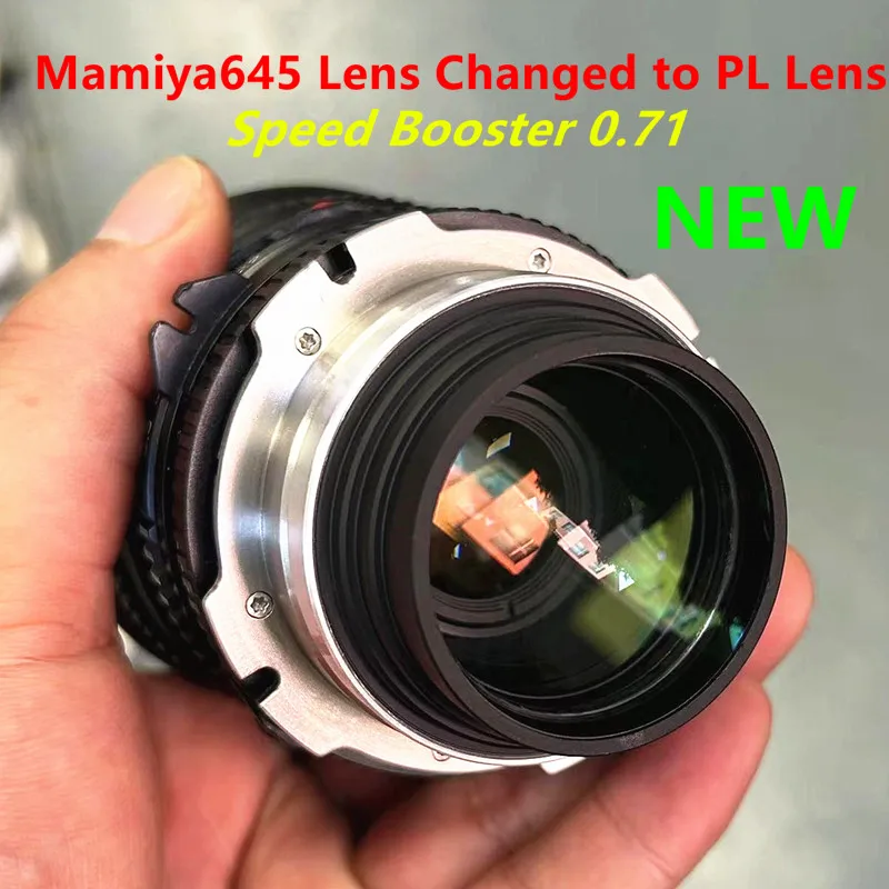 Mamiya 645 Anello Adattatore Cambio Obiettivo A Arri Pl Cine Mount Per Mini Lf Alexa S35 M645 A Pl Xpimage Speed Booster 0.71X Adattatore