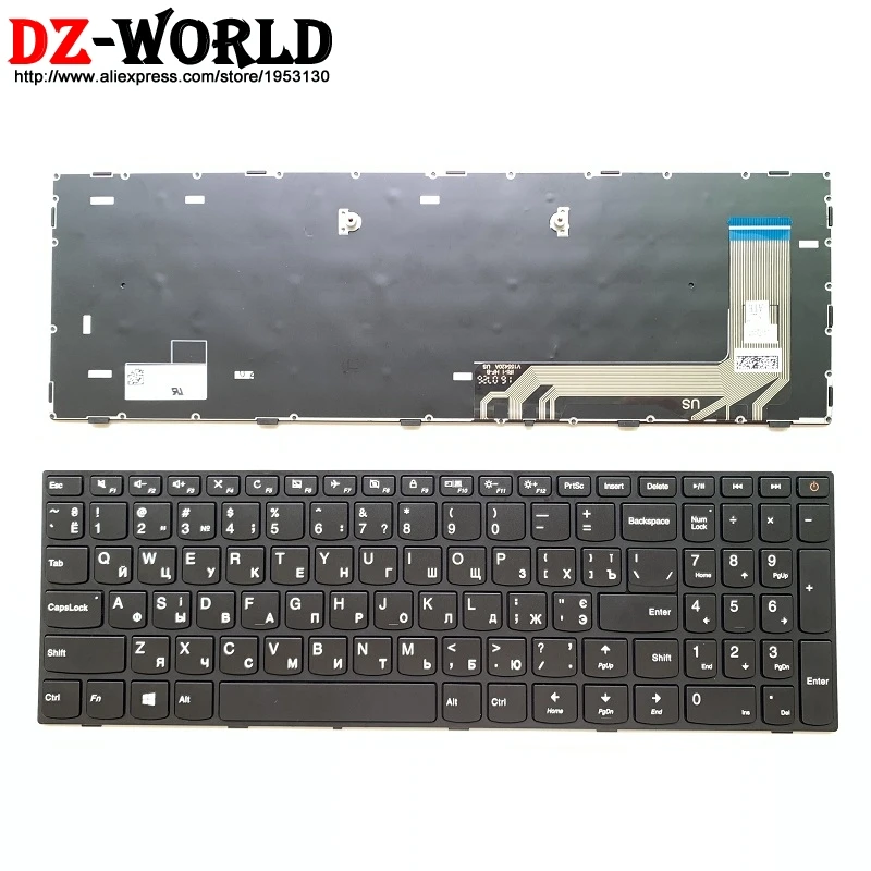 Nuovo Originale Ru Tastiera Russa Per Lenovo Ideapad 110-15Isk V110-17Ikb Isk Acl 110-17Ikb Isk Computer Portatile Teclado 5N20L25946