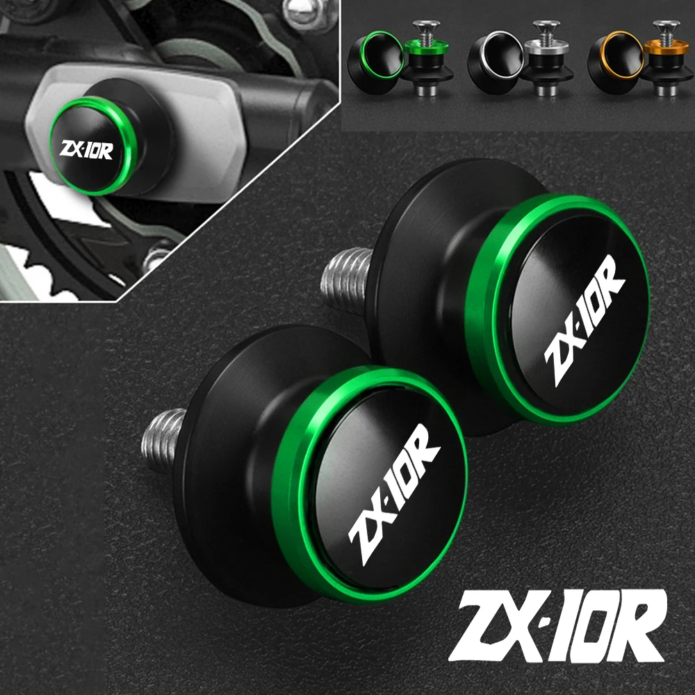 Per Kawasaki Zx 10R Zx10R Zx-10R 2004-2019 2020 2021 Ninja Zx 10R 2022 Moto 8Mm Forcellone Bobine Supporto Posteriore Viti Cursori