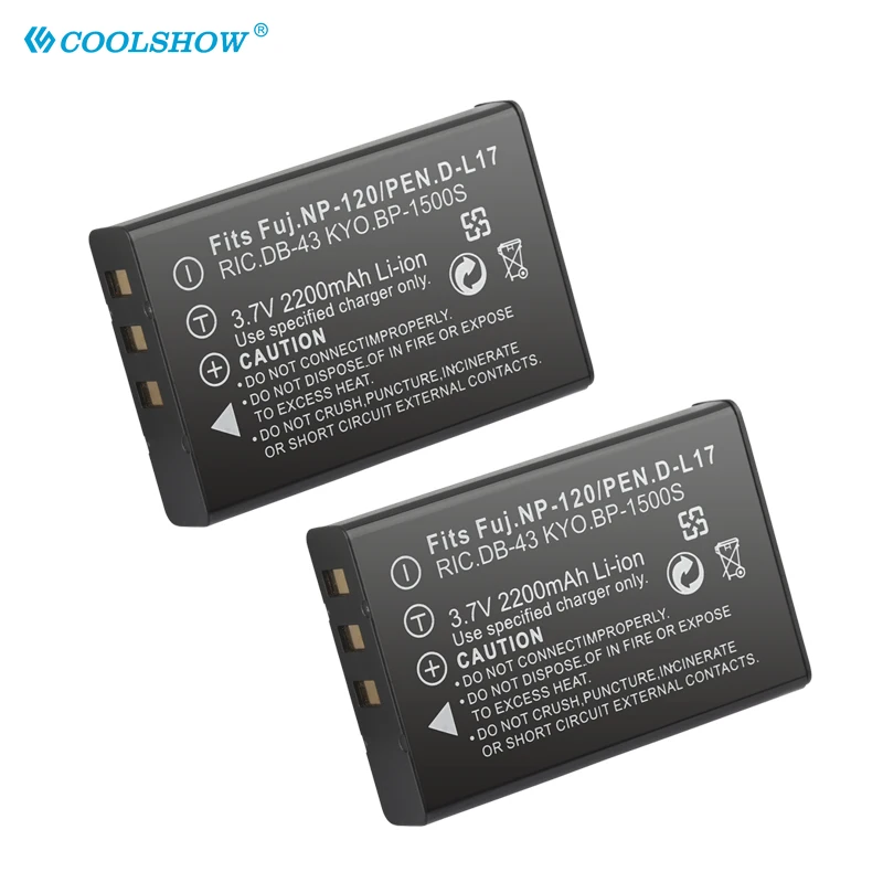 Np-120 Fnp120 Np120 Batteria Per Fujifilm Finepix F10 F11 Zoom M603 Mx4 603 Bateria Celular Dli7 Np 120 Batterie 2200Mah