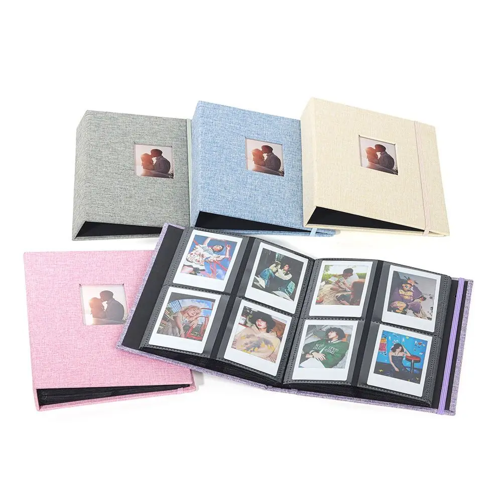 Custodia Per Foto Biglietto Per Timbri Per Fotolibri Fotocamera Per Pellicola Istantanea Da 3 Pollici 208 Tasche Album Fotografico Fujifilm Instax Min