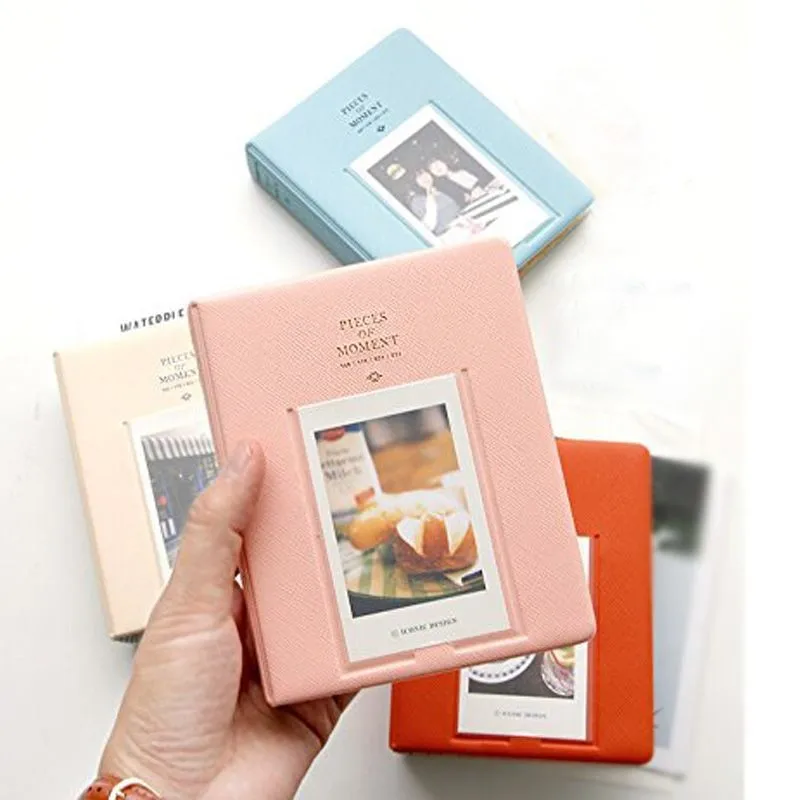 64 Tasche Mini Album Fotografico Istantaneo Custodia Per Fujifilm Instax Mini Film 7S 8 25 50S 90 Instax Mini