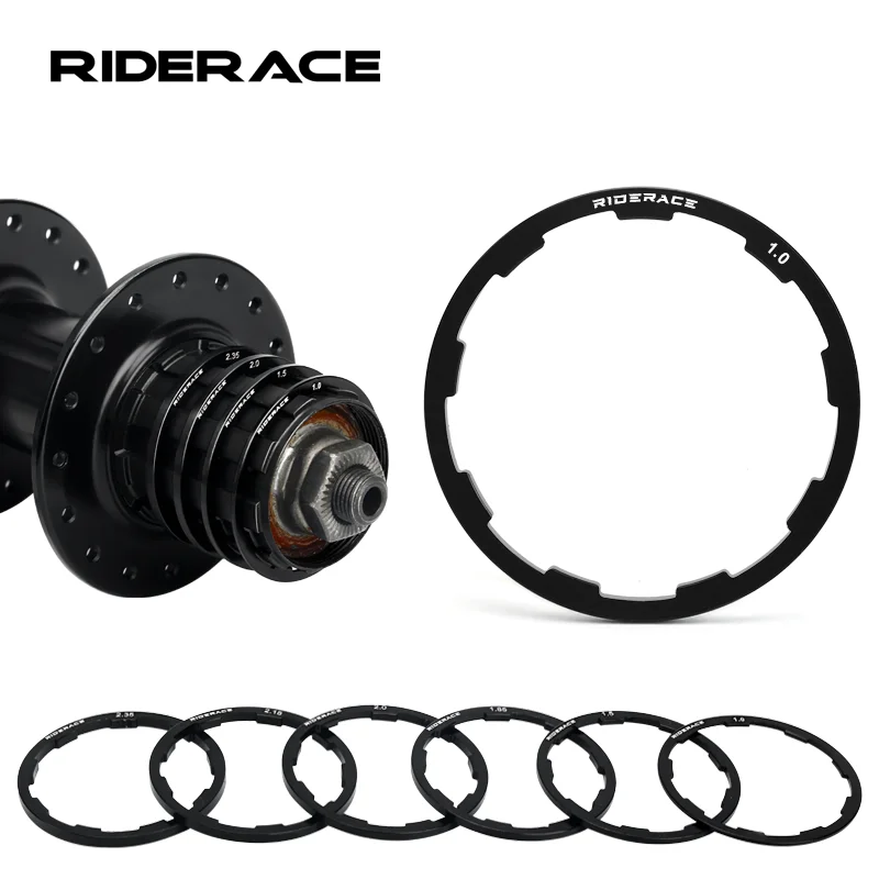 3 Pz Rondella Del Mozzo Della Bicicletta 1/1.5/1.85/2/2.18/2.35Mm Guarnizione Per 7 8 9 10 11 Velocità Mtb Mountain Road Bike Cassetta Volano Spacer