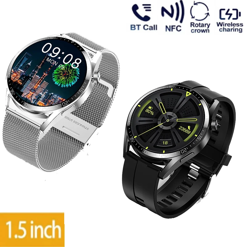 2022 Nuovo Schermo Ecg + Ppg Smart Watch Bluetooth Call Music Player Man Watch Sport Per Oppo A55 4G Samsung Galaxy S22 Ultra Realme