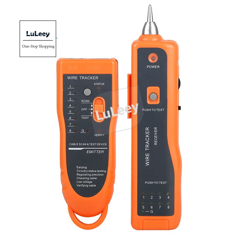 Line Finder Rj11 Rj45 Cat5 Cat6 Telefono Wire Tracker Tracer Toner Ethernet Lan Network Cable Tester Detector