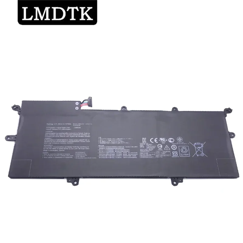 Lmdtk Nuova Batteria Per Laptop C31N1714 Per Asus Zenbook Flip 14 Ux461Ua 1A E1012R E1072T E1077T E1022T E1091T