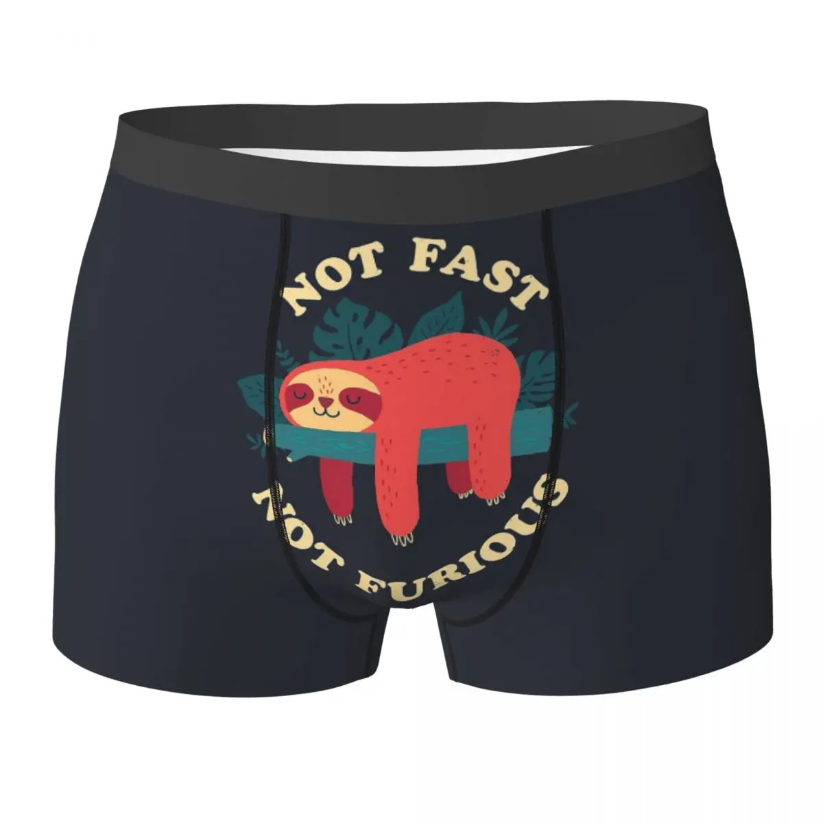 Boxer Mutande Pantaloncini Non Veloci, Non Furious Mutandine Uomo Ventilare Biancheria Intima Per Homme Uomo Regali Ropa Interior Hombre Slip