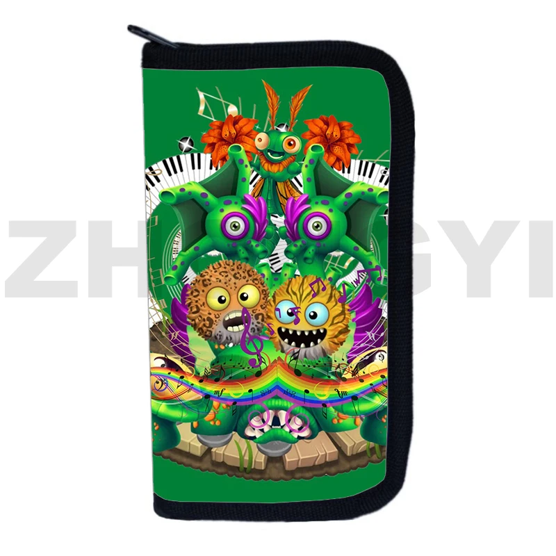 New My Singing Monsters 3D Portafogli Cosplay Anime Borse Per Le Donne Lovely Cartoon Cash Bags Fermasoldi Porta Carte Pochette