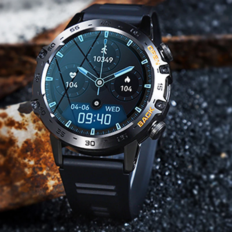 New Men Women Smartwatch Bluetooth Chiama Fitness Bracciale Moverment Track Per Ulefone Power Armor 13 Rugged Black Shark 5 Pro