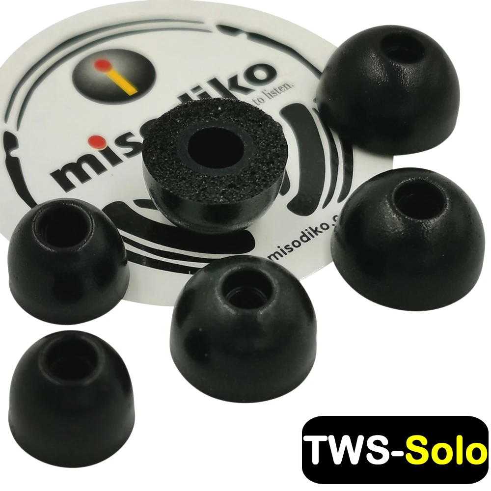 Misodiko Tws-Solo Di Gomma Piuma Di Memoria Auricolari Consigli-Per Batte Powerbeats Pro Totalmente Auricolari Senza Fili, Powerbeats 3/2/1, Beatsx