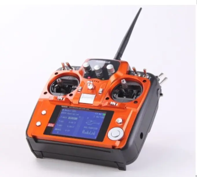 At10 2.4G 10Ch Radio System Tx & Rx Range 2Km Futaba 10C Per Fpv Multi Aircraft
