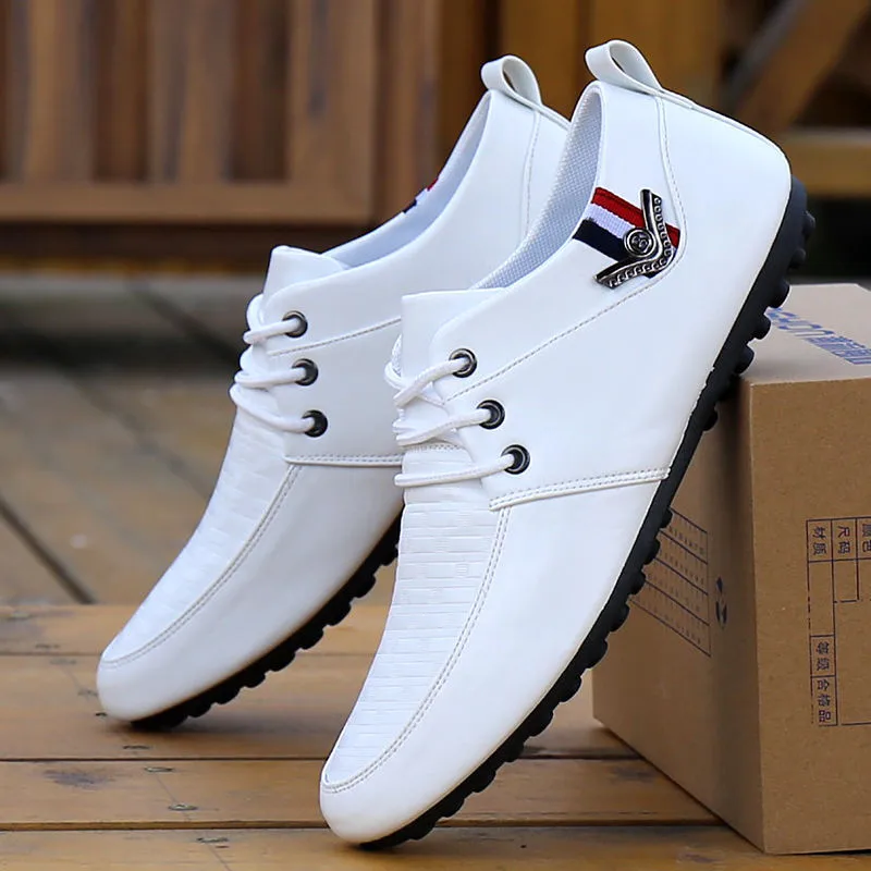 Pasti Scarpe Casual In Pelle Pu Luxury Brand 2020 Fashion Mens Mocassini Traspirante Slip On Outdoor Driving Slip On Flats Shoes Mal