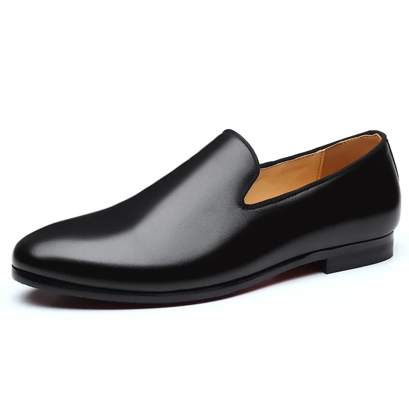 Scarpe Da Uomo In Vera Pelle Casual Mocassini Da Uomo Italiani Scarpe Da Ufficio Traspiranti Uomo Designer Slip On Driving Shoes Plus Size 38-48