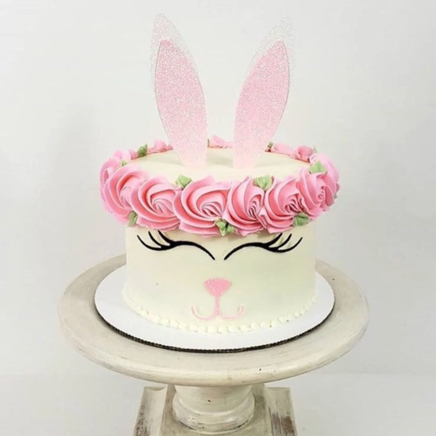 1 Set Simpatici Toppers Per Torta Di Compleanno Per Animali Bambini Happy Birthday Bunny Cupcake Toppers Per Baby Shower Party Cake Dessert Decoration