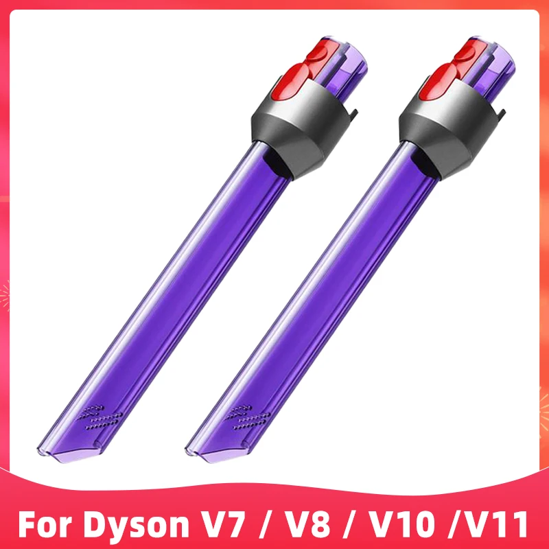 Per Dyson V11 / Cyclone V10 / V7 / V8 Aspirapolvere Led Light Pipe Crevice Tool Pezzi Di Ricambio Di Ricambio Accessori