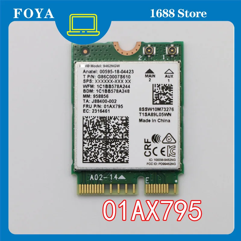 Originale 9462Ngw Bluetooth 730 Per Thinkpad L390, Yoga Thinkcentre A540, Ideapad S, L340, S145, S340, S530, 01 Ax795