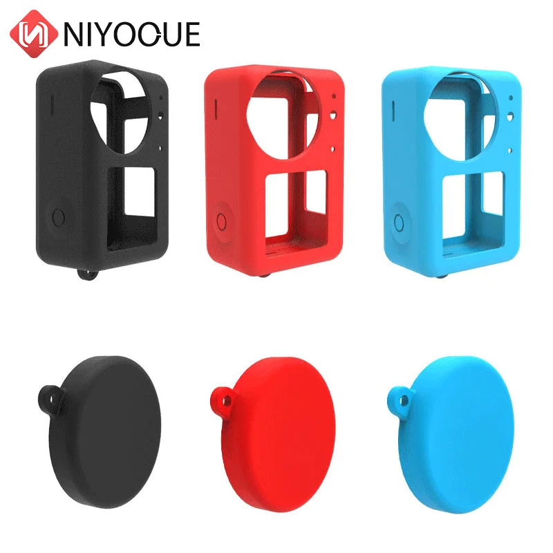 Per Dji Osmo Action 4 Custodia Protettiva In Silicone Custodia Protettiva Per Dji Osmo Action 3 Cover Protettiva Sport