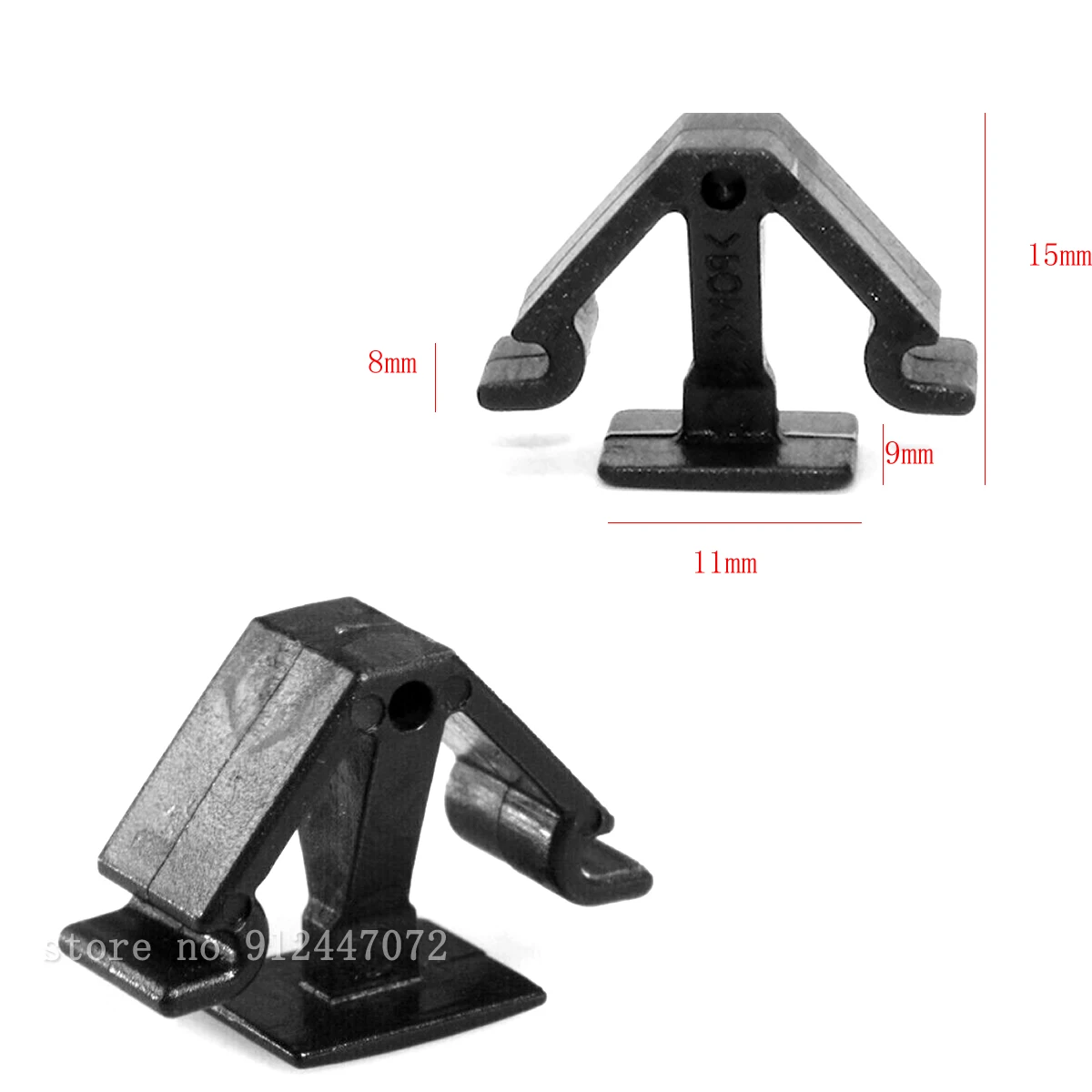 10/100X Rivestimento Del Tetto Headlining E Clip Per Console Sopraelevata Per Veicoli Seat Vw Sharan,Touareg,T5 7 M0868563