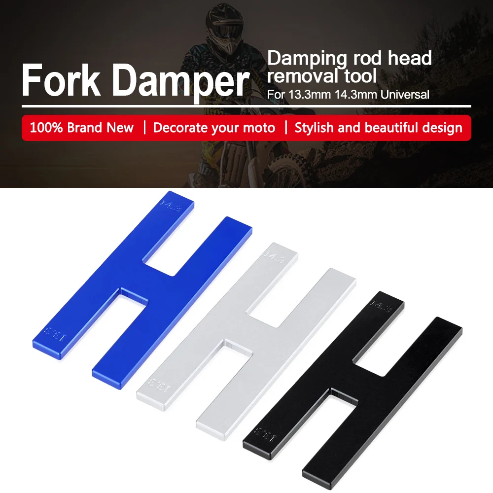 Motorcycle Fork Damper Rod Holding Tool For 13.3Mm 14.3Mm Cartridge Rod Moto Universal Damping Rod Adjustment Head Removal Tool